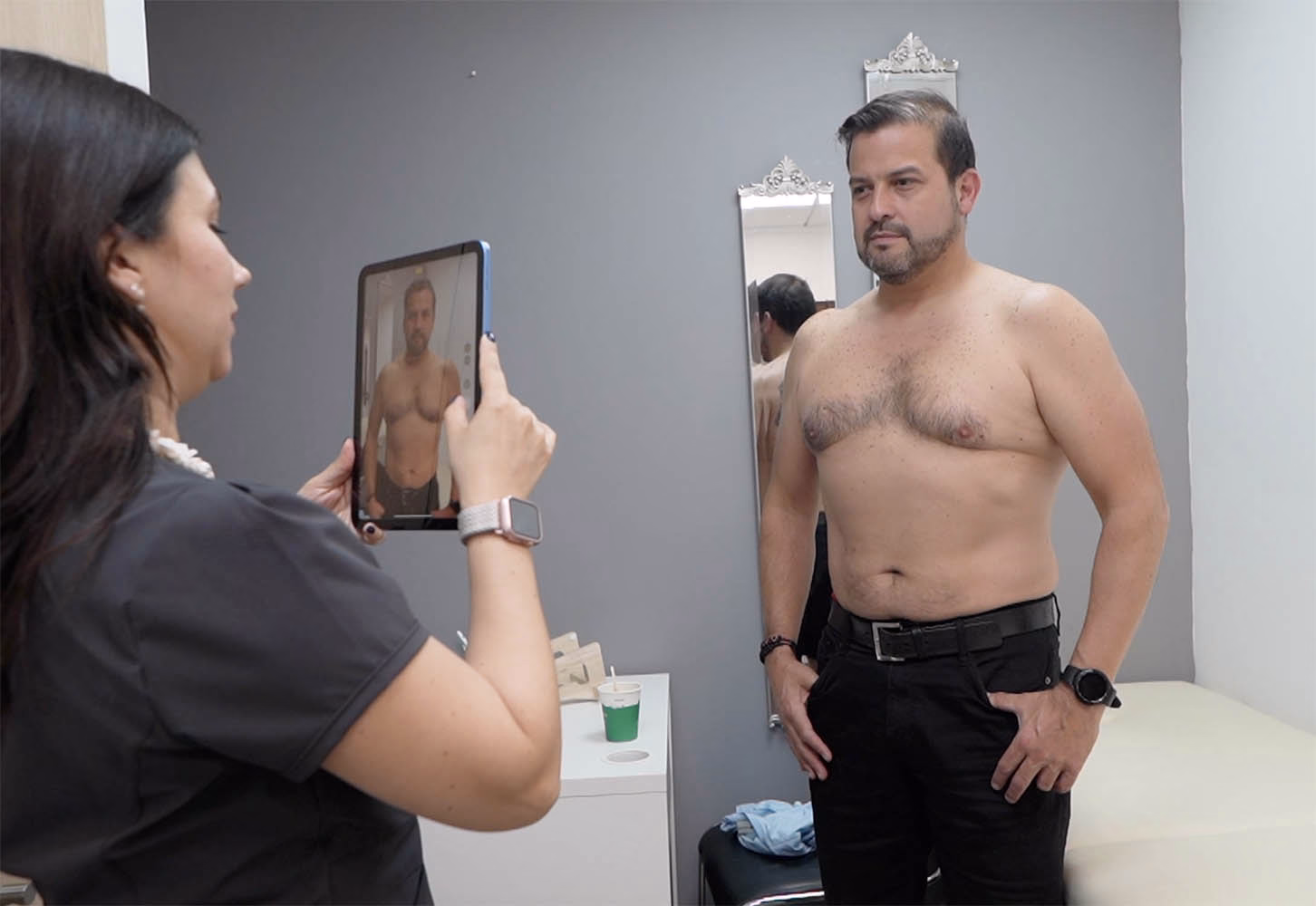 Aplicación de tratamiento corporal con Método Hebe